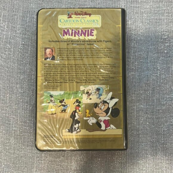Walt Disney's Home Video Cartoon Classics LIMITED GOLD EDITION Minnie - Picture 5 of 5